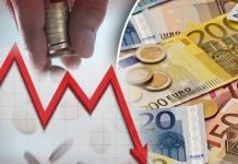 Nuk ndalet rënia e Euros, prek rekord të ri poshtë 95.5 lekëve