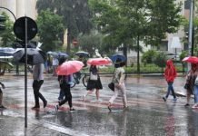 Reshje shiu me intensitet mesatar…parashikimi i motit për sot