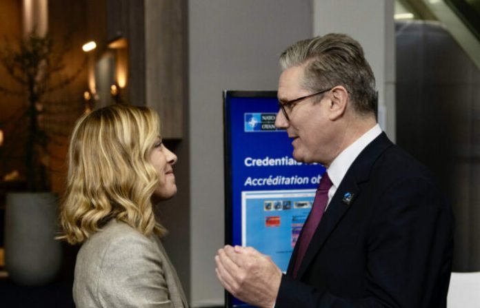 IL PRESIDENTE MELONI AL VERTICE NATO A WASHINGTON