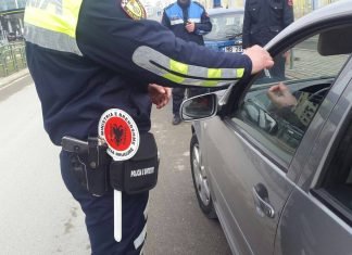 Tre raste të proceduara nga policia rrugore në Elbasan
