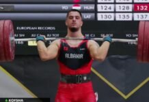 Evropiani i të rinjve në peshëngritje, Ertjan Kofsha i Shtërmenit siguron dy medalje në Durrës! Shkëlqen në shtytje dhe dygarësh