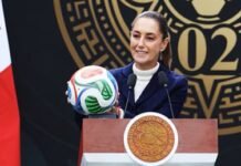 Presidentja e Meksikës do t’i japë biletën e saj të Botërorit, me nr. 00001 një vajze!