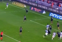 VIDEO/ Ernest Muçi shënon sërish një gol spektakolar, ‘çmenden’ turqit