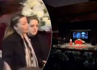 FOTO/ Selvija i jep lamtumirën e fundit Shpat Kasapit