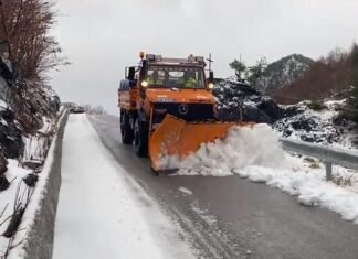 Reshje dëbore në juglindje dhe veri/ ARRSH apel drejtuesve: Pajisuni me goma dimërore dhe tregoni kujdes në zonat malore
