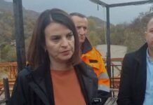 Moti i keq, lumi Shkumbin thyen urën! Banorët e fshatit Xhyrë të bllokuar