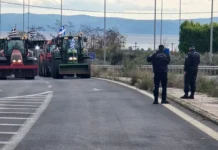 Fermerët grekë nuk tërhiqen/ Mijëra traktorë në rrugët kombëtare dhe doganat, bllokohn disa kryqëzime