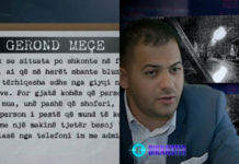 “Nuk dua denoncime nga ty, në të kundërt do të vrasim ty, gruan, motrën, nënën”/ Gerond Meçe: Pas 5 orësh, kur morën konfirmim më kthyen me fenelinat e policisë