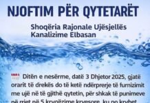 Ujësjellës Kanalizime Elbasan njofton qytetarët: në 3 dhjetor ndërprerje për shkak të punimeve…