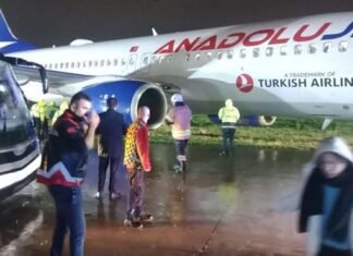 Aeroplani që ishte nisur nga Prishtina del nga pista e aeroportit në Stamboll