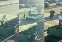 Bëhet shembull për të tjerët! Qytetari hedh mbeturinat jashtë kazanëve, e kap policia bashkiake, e shoqëron dhe e dënon