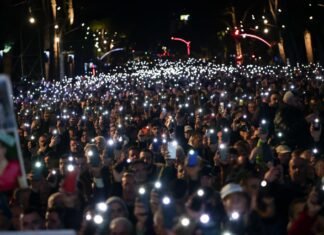 Protesta kombëtare e PD-së, Berisha: Uragani qytetar tronditi qeverinë
