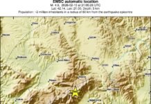 Lëkundje tërmeti në kufirin mes Maqedonisë Veriut, Kosovës dhe Shqipërisë