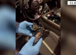 Qarkullonte me makinë të kamufluar si mjet policie dhe me armë, arrestohet i riu në Elbasan