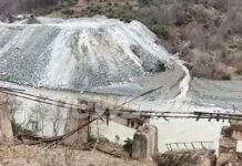 Shembet pothuajse tërësisht një urë hekurudhore në linjën Elbasan–Librazhd