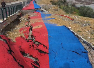 Nuk ndalen rrëshqitjet! Shembet një pjesë e pistës së “Auto Moto Park Elbasan”