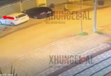 Dalin pamjet e atentatit në Lezhë, momenti kur dy autorët qëllojnë frikshëm me kallashnikovë drejt berberhanes (VIDEO)