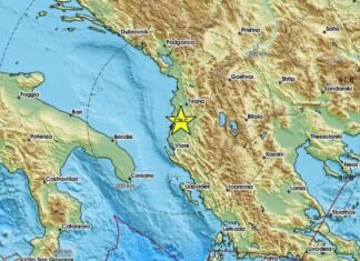 Lëkundje të forta tërmeti në Elbasan, ndihen edhe në qytete të tjera të Shqipërisë