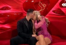 Mateo dhe Brikena në dhomën e rrëfimit, përjetojnë puthjen e tyre të parë!