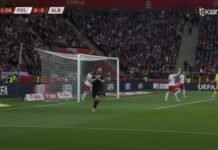 Arbër Hoxha shënon! Shqipëria kalon në avantazh ndaj Polonisë