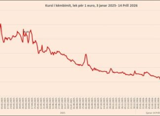 Kursi i Euros bie përsëri, prek minimum të ri historik në 95.73 lekë