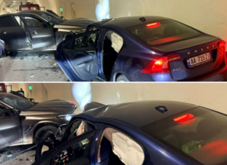 Përplasje e fortë brenda tunelit të Llogarasë, ambulancat dhe zjarrfikësit në vendngjarje. Bllokohet qarkullimi