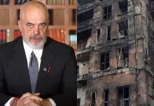 Dhjetëra apartamente u shkrumbuan nga zjarri, Rama: Pallati do të rindërtohet 100% nga vetë ndërtuesi