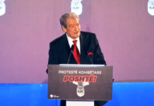 “Sot mblidhemi këtu për shpëtimin e vendit nga qeveria e Ramës”, Berisha: Jemi shpresa e vetme për Shqipërinë