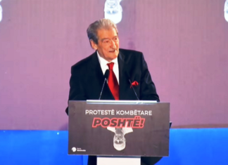 “Sot mblidhemi këtu për shpëtimin e vendit nga qeveria e Ramës”, Berisha: Jemi shpresa e vetme për Shqipërinë