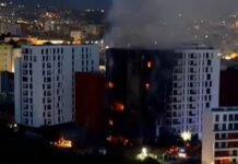 Zjarri në kompleksin “Arlis”/ Flakët vihen nën kontroll, shkon në 11 numri i personave të lënduar