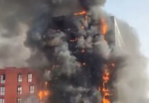 Djegia e pallatit në Tiranë, dyshohet se disa të mitur i vunë flakën plehrave të marketit