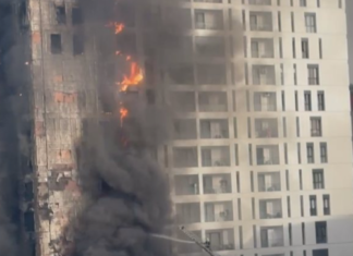 Sërish zjarr në Tiranë, flakët përfshijnë një apartament në rrugën “Jordan Misja”