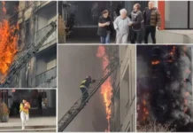 7 qytetarë të lënduar nga zjarri në Tiranë