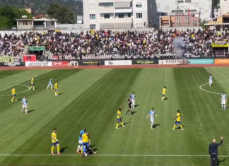 Tirana fiton në Elbasan Arena 1 me 3