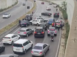Aksident zinxhir në Unazën e Madhe, disa automjete përplasen me njëra tjetrën