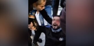 Moment i rëndë nga protesta: I riu goditet në sy me plumb gome